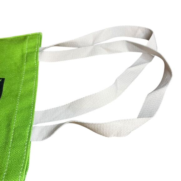 Wicked "I Think I'll Try Defying Gravity" Logo Tote Bag Green Witch Elphaba - Picture 5 of 8